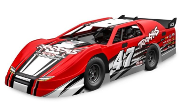TRX104364-74-RED Slash Modified BL-2S rot 1/10 Dirt Oval Racer RTR Brushless
